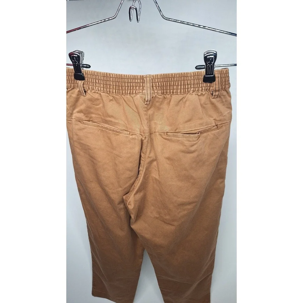 Zara Kids Brown Elastic Waist Trousers Pants Size 11-12 152cm‎